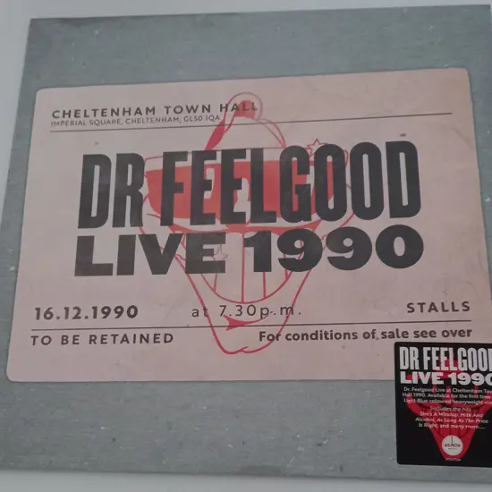 Dr. Feelgood, Live 1990, (Sealed album)